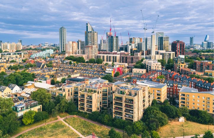 London Skyline And Construction