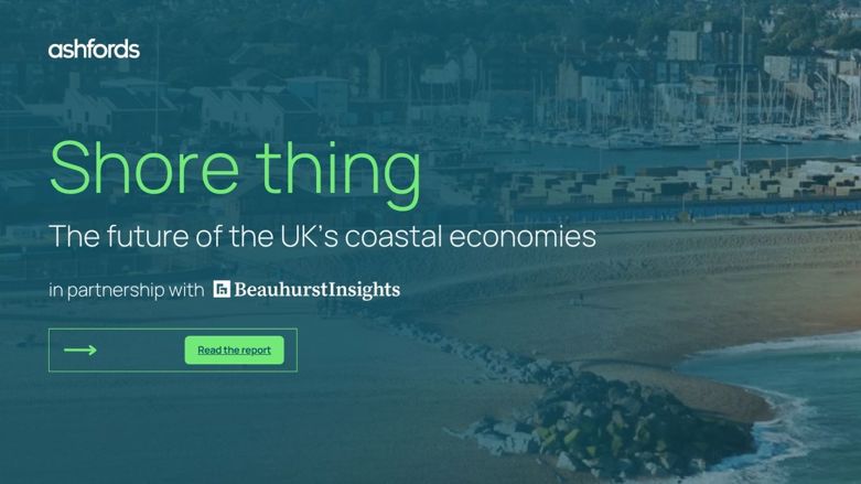 The front cover of our report on the future of the UK's coastal economies - click to read the full report