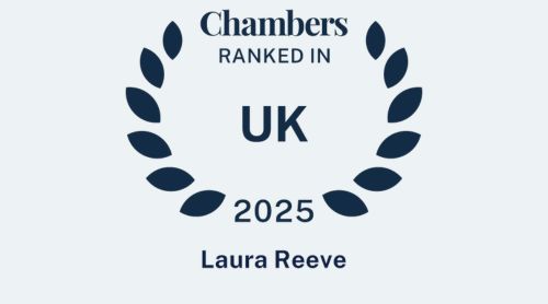 Chambers Badges 2025 Laura Reeve